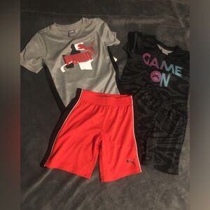 Puma Kids' T-Shirt and Shorts Set